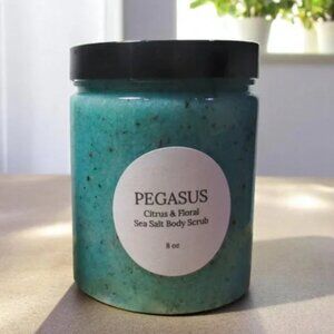 NEW Sea Salt Body Scrub. Breezy Citrus scent. Natural skin care.